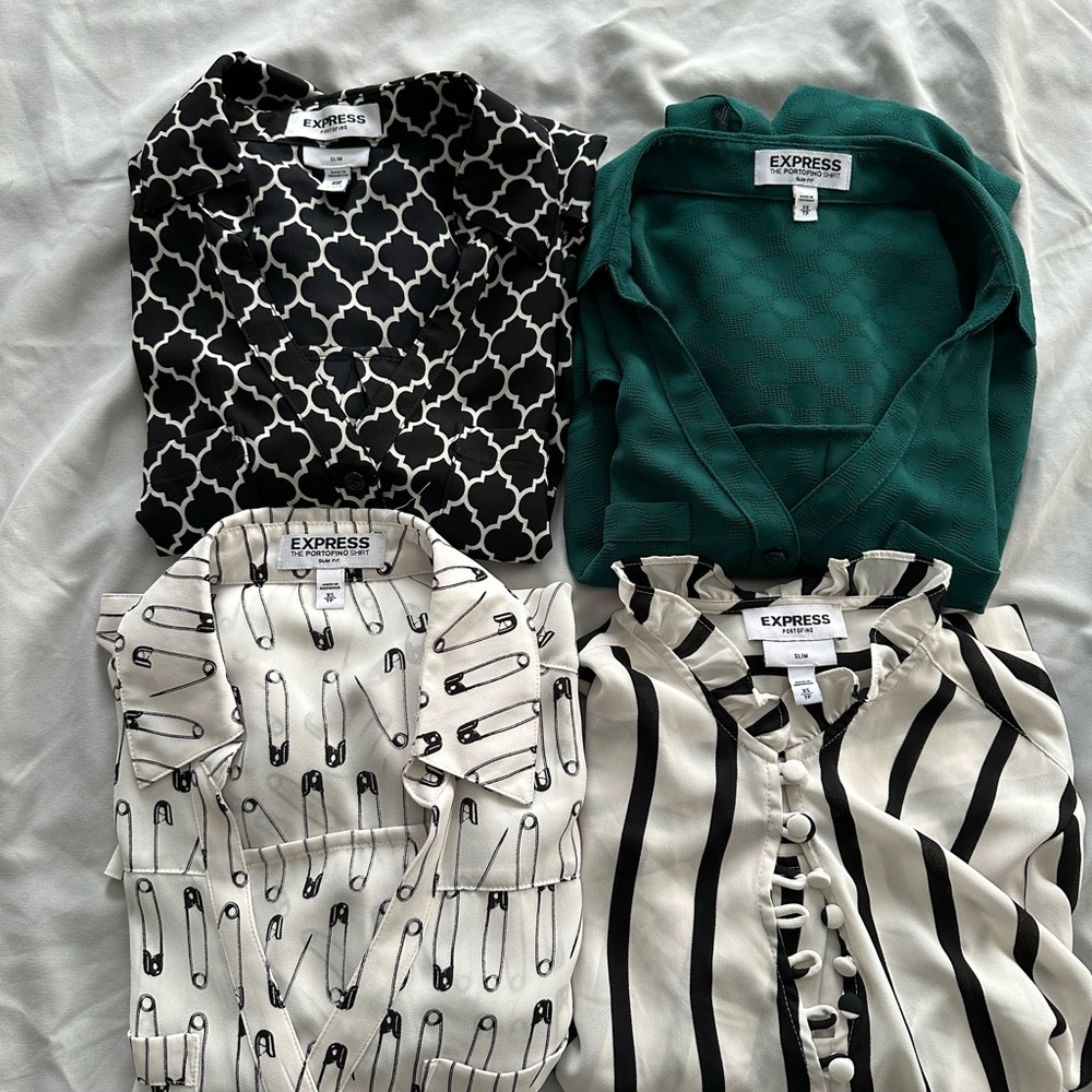 4 Express Portofino Blouses Set